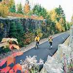 Bikers on the Mesabi Trail
